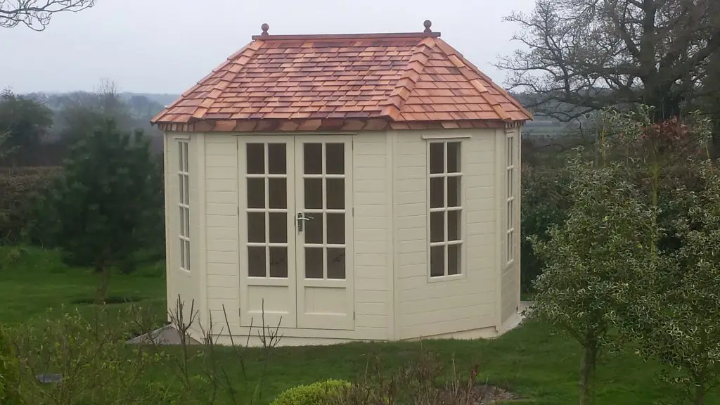 LANCASHIRE SUMMERHOUSES- OUR BOSTON EIGHT SIDED SUMMERHOUSE MODEL