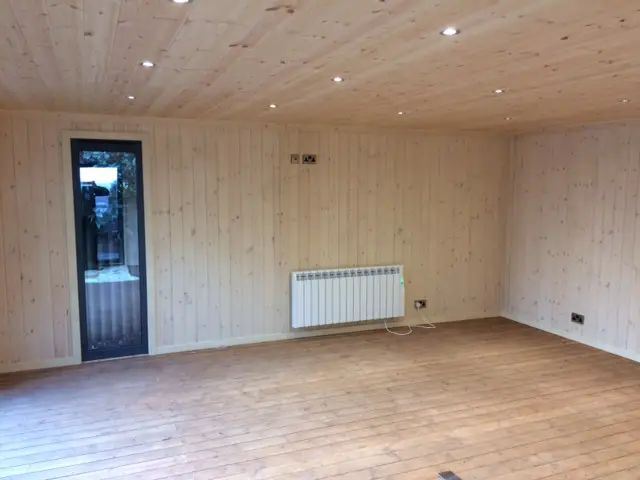 this is an interior view of a personal gym