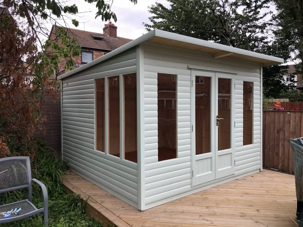 THIS IS OUR KINGFISHER GARDEN ROOM PAINTED IN GREEN