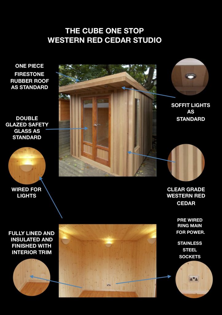 THIS IS OUR CUBE CEDAR HOME OFFICE